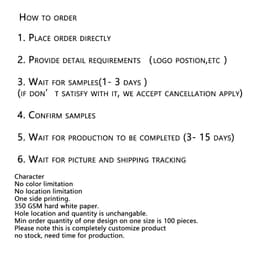 image-100PCS 19 Sizes White Black Brown Kraft Paper Custom Cardboard For Jewelry Earring Display Card Necklace Holder Stand Packages