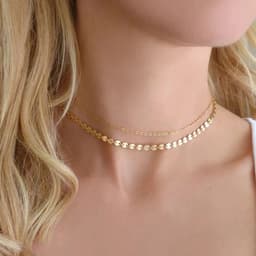 image-eManco Chain Necklace Chain Stacking Multiple Thin Chain Ladies 316 Stainless Steel Chain Jewelry