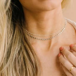 image-eManco Chain Necklace Chain Stacking Multiple Thin Chain Ladies 316 Stainless Steel Chain Jewelry
