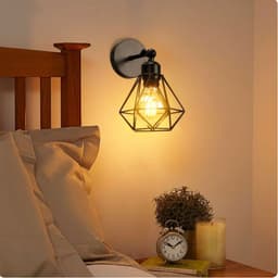 image-Vintage Industrial Wall Light Shade Ceiling Lamp Retro Loft Wall Sconce Cafe Bar Indoor Lighting Home room decor lamp E27