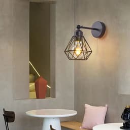 image-Vintage Industrial Wall Light Shade Ceiling Lamp Retro Loft Wall Sconce Cafe Bar Indoor Lighting Home room decor lamp E27