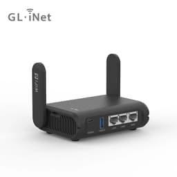 image-GL.iNet GL-AXT1800 (Slate AX) Wi-Fi 6 Gigabit Travel Router,Client&Server, OpenWrt, Adguard Home, Parental Control