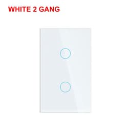 image-GIRIER Smart Wifi Touch Switch No Neutral Wire Required Smart Home 1/2/3 Gang Light Switch 100-240V Works with Alexa Hey Google