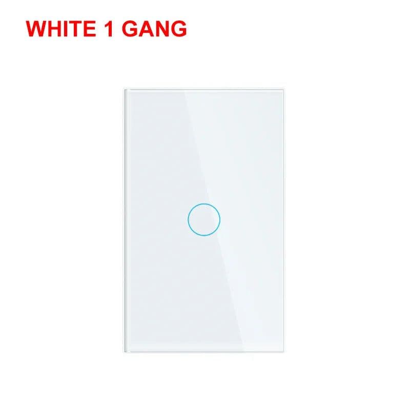 image-GIRIER Smart Wifi Touch Switch No Neutral Wire Required Smart Home 1/2/3 Gang Light Switch 100-240V Works with Alexa Hey Google