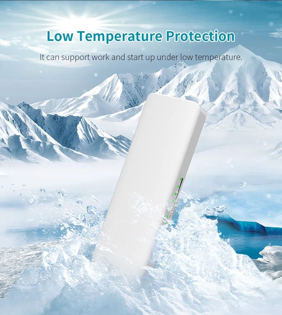 image-COMFAST CF-E314NV2 300Mbps 2.4GHz Outdoor Mini Wireless AP Bridge WIFI CPE Access Point Dual 2*14dBi WI-FI Antenna Nanostation