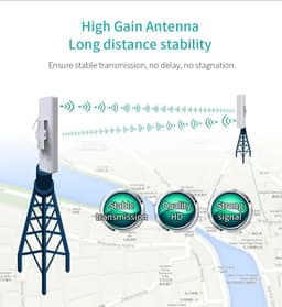 image-COMFAST CF-E314NV2 300Mbps 2.4GHz Outdoor Mini Wireless AP Bridge WIFI CPE Access Point Dual 2*14dBi WI-FI Antenna Nanostation