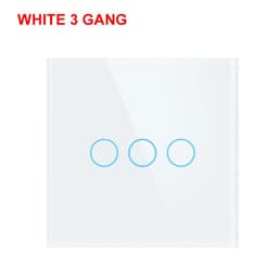 image-Wifi Wall Touch Switch EU No Neutral Wire Required Smart Light Switch 1 2 3 Gang 220V Tuya Smart Home Support Alexa Google Home