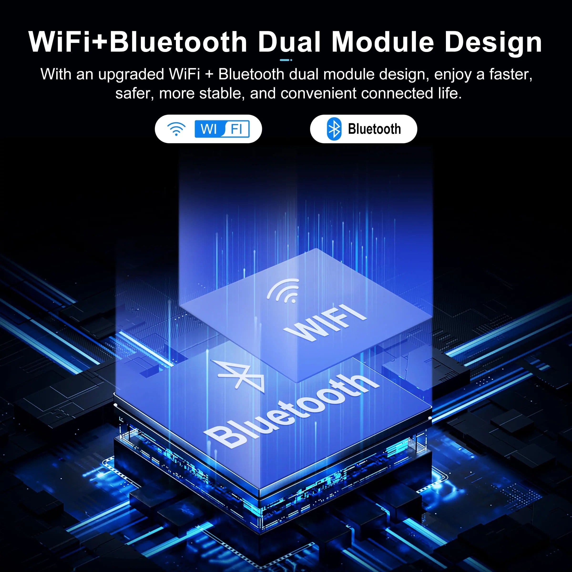 image-Wifi Wall Touch Switch EU No Neutral Wire Required Smart Light Switch 1 2 3 Gang 220V Tuya Smart Home Support Alexa Google Home