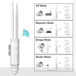 image-Comfast High Power AC1200 Outdoor Wireless Wifi Repeater AP Router 1200Mbps Dual Dand 2.4G 5Ghz Long Range Wifi Extender Antenna