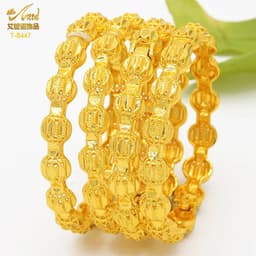 image-ANIID Dubai 24K Gold Color Bracelets For Women Luxury Jewelry Designers Indian Bangles African Arabic Wholesale Wedding Bridal