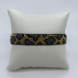 image-BLUESTAR Boho Bracelet MIYUKI Bracelet For Women Leopard Grain Pulseras Mujer Moda Turkish Eye Handmade Braided Gift