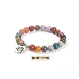 image-JD Natural Stone Eight Planets Bead Bracelets Men Women Universe Seven Chakra Bangle Yoga Energy Galaxy Solar Wristband Jewelry