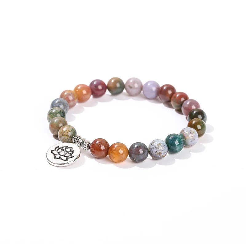 image-JD Natural Stone Eight Planets Bead Bracelets Men Women Universe Seven Chakra Bangle Yoga Energy Galaxy Solar Wristband Jewelry
