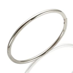 image-Stainless Steel Gold Color Thick Tube Open Bangle For Women Girl Hiphop Cuff Bracelet Jewelry