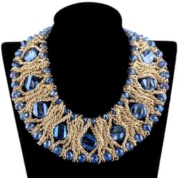 image-KAYMEN Fashion Crystal Bracelet Elastic Bangle for Women Handmade Bohemian Statement Charm Bracelet Cocktail Party Jewelry