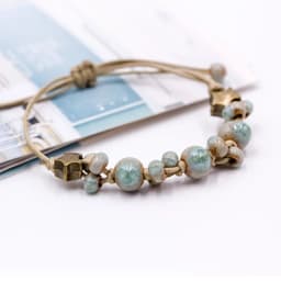 image-Retro style Ceramic DIY Handmade women's gift bracelets Bracelets&Bangles for woman ladies wholesale #1101