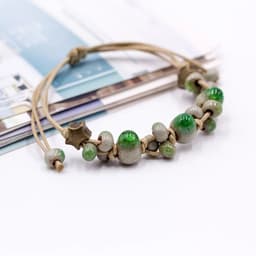 image-Retro style Ceramic DIY Handmade women's gift bracelets Bracelets&Bangles for woman ladies wholesale #1101