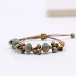 image-Retro style Ceramic DIY Handmade women's gift bracelets Bracelets&Bangles for woman ladies wholesale #1101
