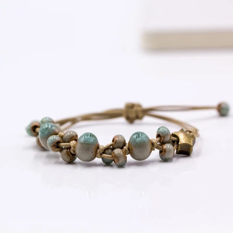 image-Retro style Ceramic DIY Handmade women's gift bracelets Bracelets&Bangles for woman ladies wholesale #1101