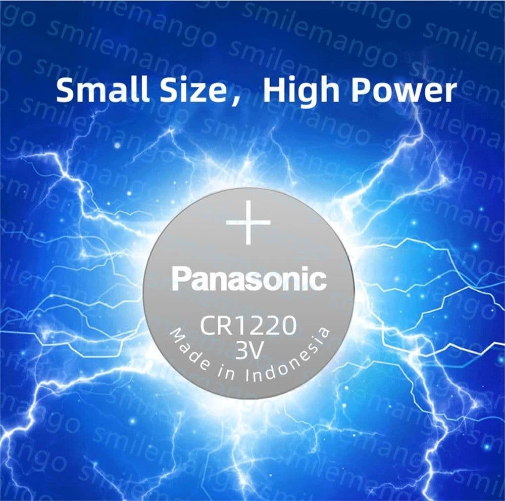 image-2PCS-50PCSPanasonic 3V CR1220 ECR1220 DLCR1220 Button Batteries Cell Coin Lithium Battery For Watch Electronic Toy Calculators