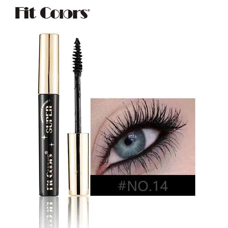 image-Color Mascara for Eyes Lengthening Thick Fiber Eyelashes Cream Multi-coloured Priming Waterproof Eye Black Mascara Ink Lasting