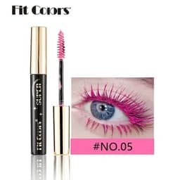 image-Color Mascara for Eyes Lengthening Thick Fiber Eyelashes Cream Multi-coloured Priming Waterproof Eye Black Mascara Ink Lasting