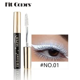 image-Color Mascara for Eyes Lengthening Thick Fiber Eyelashes Cream Multi-coloured Priming Waterproof Eye Black Mascara Ink Lasting