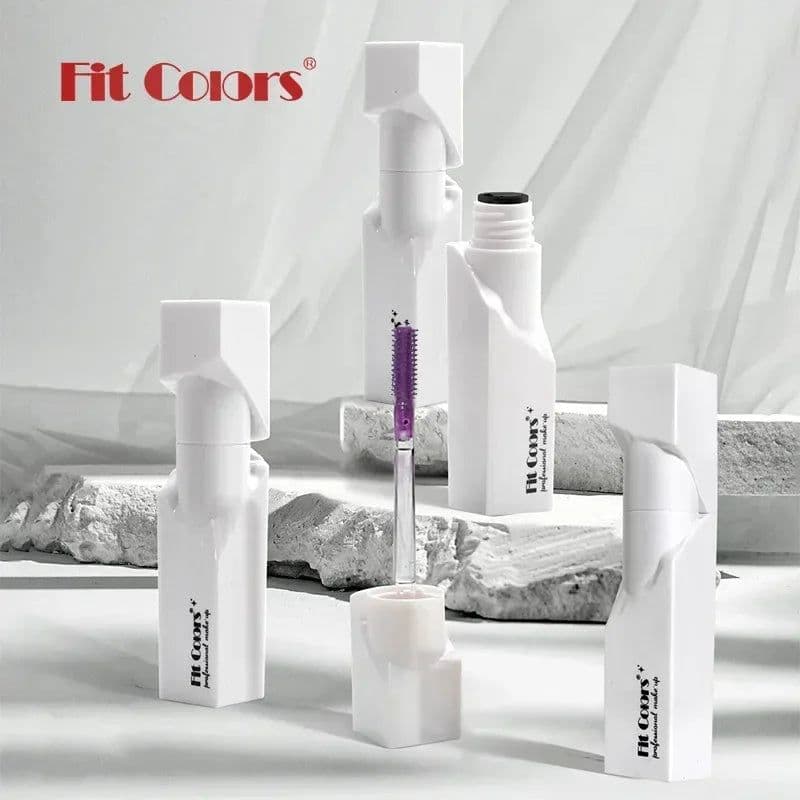 image-Color Mascara for Eyes Lengthening Thick Fiber Eyelashes Cream Multi-coloured Priming Waterproof Eye Black Mascara Ink Lasting