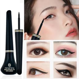 image-1 Pc NEW Black Long-lasting Waterproof Eyeliner Liquid Eye Liner Pen Pencil Makeup Cosmetic Beauty Tool Easy to Wear maquillaje