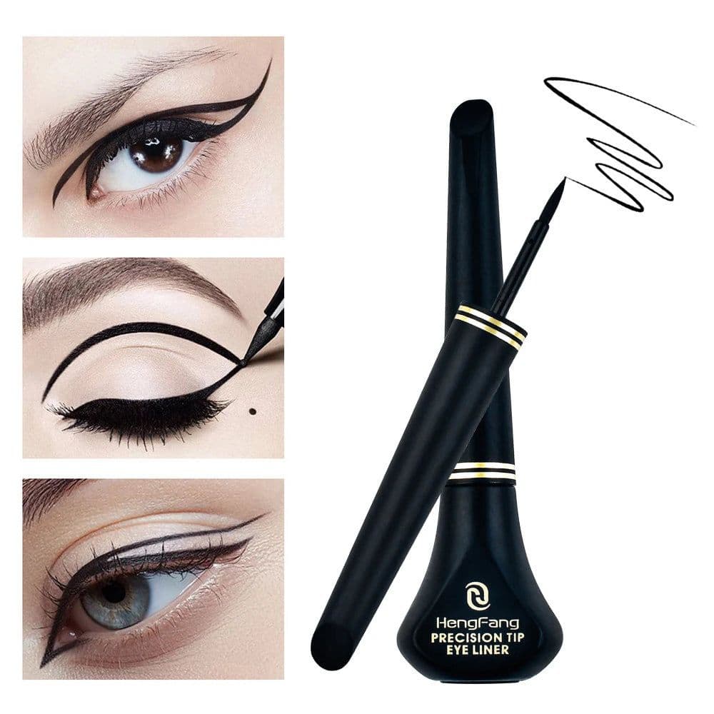image-1 Pc Black Waterproof Eyeliner Liquid Eye Liner Pen Pencil Makeup Cosmetic Sweat-proof Long-lasting Beauty Makeup Tool