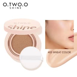 image-O.TWO.O Air Cushion BB Cream 3 Colors Fuller Coverage Waterproof Long-lasting Concealer Cushion Compact With Puff Face Makeup