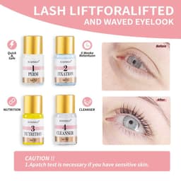 image-Dropshipping ICONSIGN Lash Lift Kit And Brow Dye Tint Kit Lifting Eyelashes Brow Lift Brow Dye Tint Lash Lifting Kit Eye Makeup