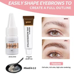 image-Dropshipping ICONSIGN Lash Lift Kit And Brow Dye Tint Kit Lifting Eyelashes Brow Lift Brow Dye Tint Lash Lifting Kit Eye Makeup