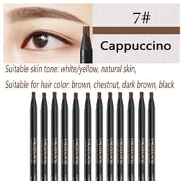 image-12PCS HaoZhuang Eyebrow Pencil Cosmetic Wholesale Eyeshadow Natural Long-Lasting Tattoo Eyebrows Eaterproof Makeup set Beauty