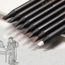 image-12PCS HaoZhuang Eyebrow Pencil Cosmetic Wholesale Eyeshadow Natural Long-Lasting Tattoo Eyebrows Eaterproof Makeup set Beauty