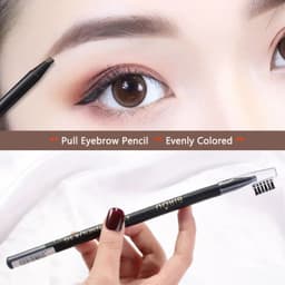 image-12PCS HaoZhuang Eyebrow Pencil Cosmetic Wholesale Eyeshadow Natural Long-Lasting Tattoo Eyebrows Eaterproof Makeup set Beauty