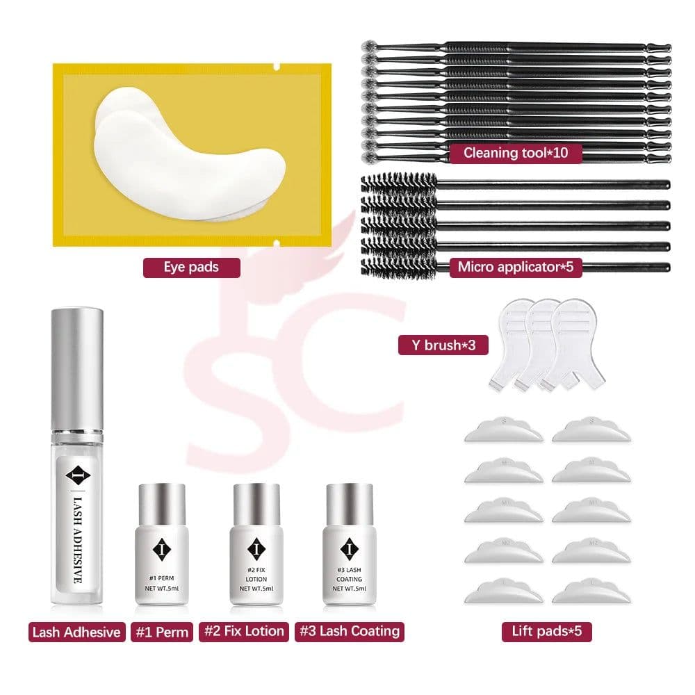 image-ICONSIGN 3-5 Minutes Quick Lash Perm Lash Lift Eyelash Perming Set New Version Lash Lift Kit Cilia Beauty Makeup Tools