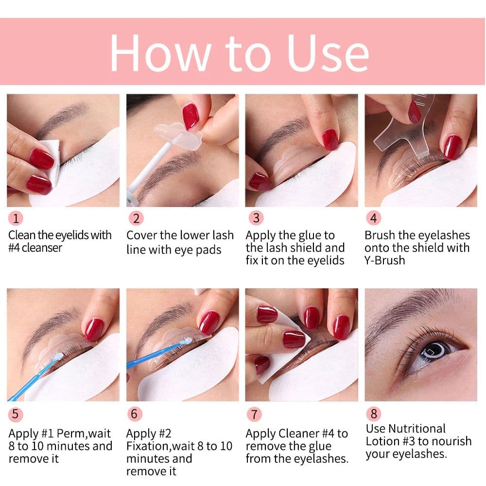 image-ICONSIGN Lash Lift Kit Dropshipping Lash Lifting Set Eyelash Serum Calia Enhancer Eyelash Perm Eyes Beauty Makeup Tools