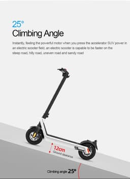 image-The Commuta Pro Max Electric Foldable Scooter - 75km Range and 40kmh Max Speed. - ships from Germany
