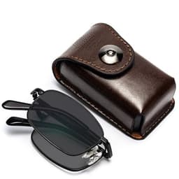image-Folding Progressive Photochromic Reading Glasses Men Women Anti Blue Light Multifocal Presbyopia Eyeglasses Diopter +1.0 To +4.0