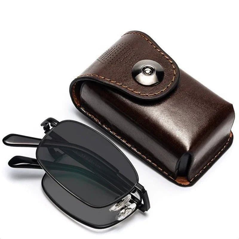 image-Folding Progressive Photochromic Reading Glasses Men Women Anti Blue Light Multifocal Presbyopia Eyeglasses Diopter +1.0 To +4.0