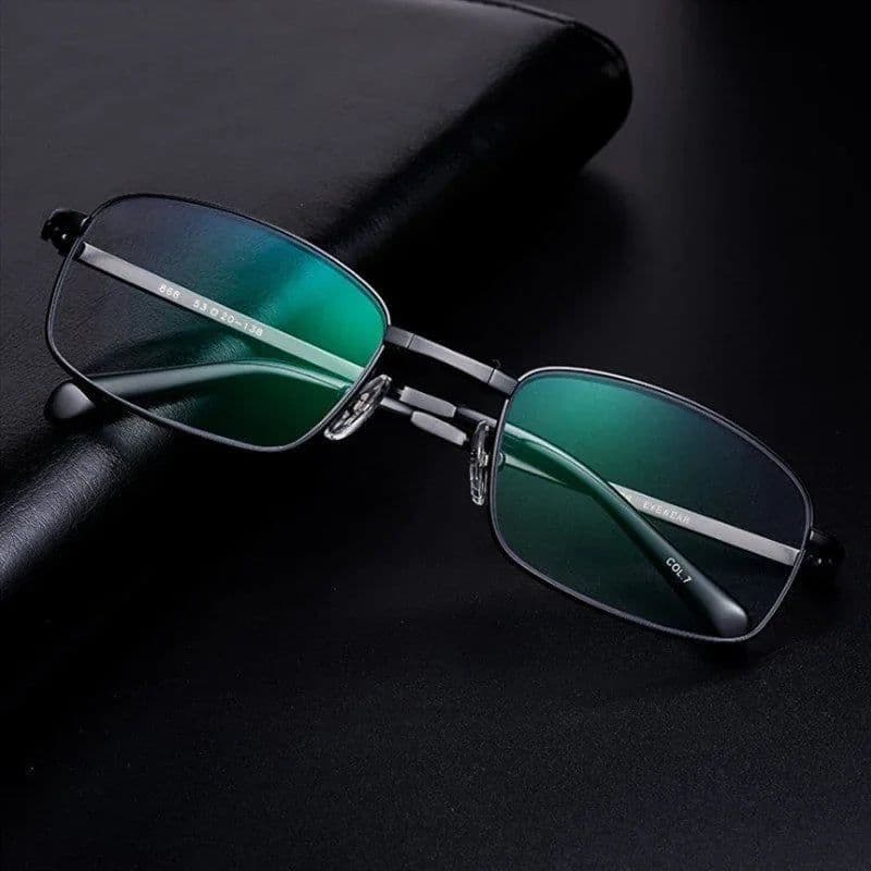 image-Folding Progressive Photochromic Reading Glasses Men Women Anti Blue Light Multifocal Presbyopia Eyeglasses Diopter +1.0 To +4.0