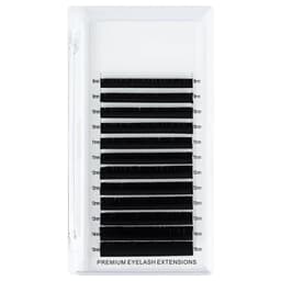 image-H&L SINCE 1990 Flat Ellipse Eyelashes Maquiagem Split Tips Ellipse Shaped Natural Light Magnetic Eyelash Extension