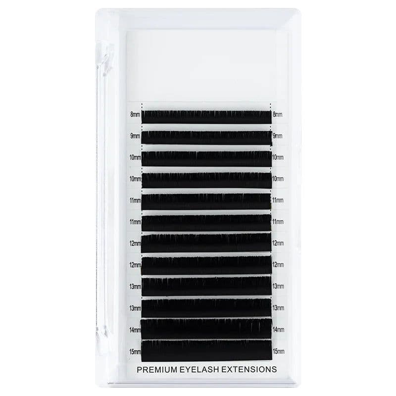 image-H&L SINCE 1990 Flat Ellipse Eyelashes Maquiagem Split Tips Ellipse Shaped Natural Light Magnetic Eyelash Extension