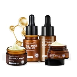 image-VIBRANT GLAMOUR Retinol Face Eye Cream Serum Facial Skin Care 4PCS/Set