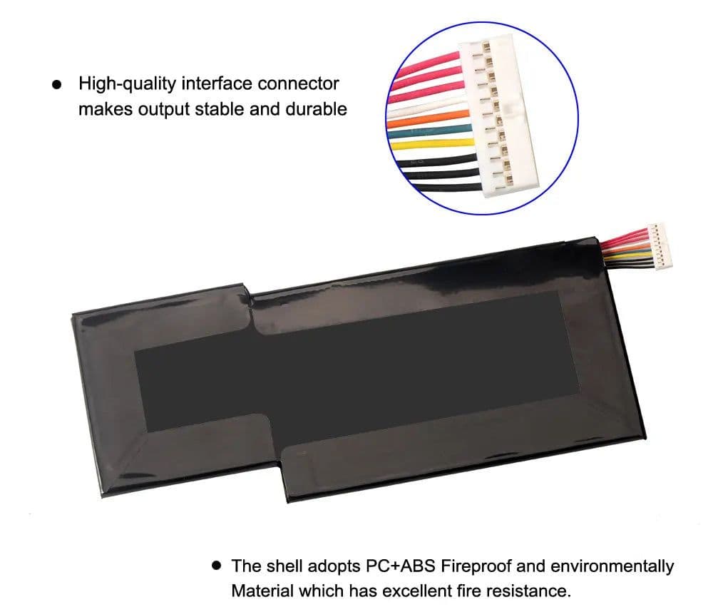 image-KingSener BTY-M6K Laptop Battery for MSI MS-17B4 MS-16K3 GF63 Thin 8RD 8RC GF75 Thin 3RD 8RC 9SC GF65 Thin 9SE/SX Thin 10SDR