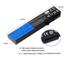 image-KingSener BTY-M6H Battery For MSI GE62 GE72 GP62 GP72 GL62 GL72 GP62VR GP72VR PE60 PE70 MS-16J2 MS-16J3 MS-16J9 MS-1792 MS-1795