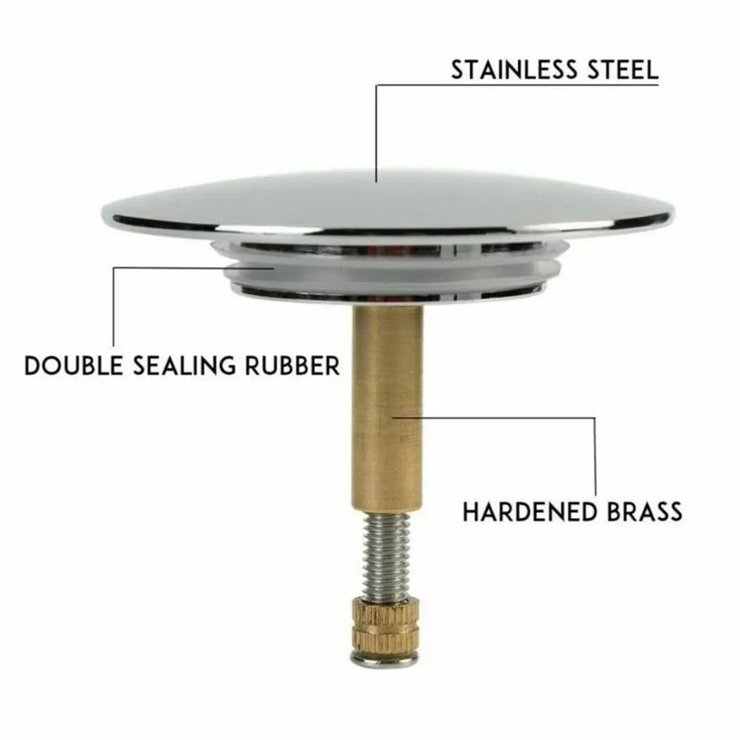 image-1pcs 70mm Universal Drain Filter Hair Catcher Deodorant Bath Stopper Basin Drain Filter Sink Kitchen Bathroom Tool