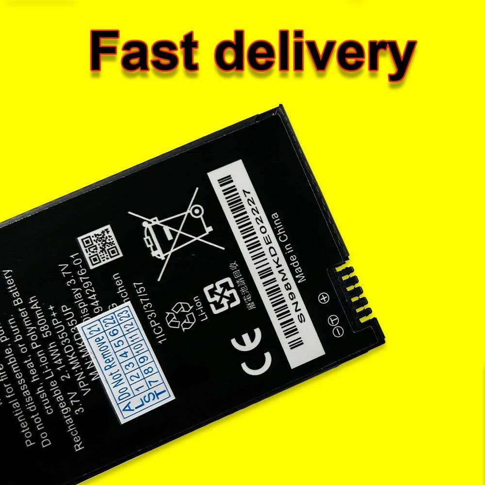 image-3.7V MKD35UP Remote LCD Key Battery For BMW 530le 730 740 745 760li X3 X4 X5 1ICP3/37/57 9442976-01 2.14Wh 580mAh High Quality