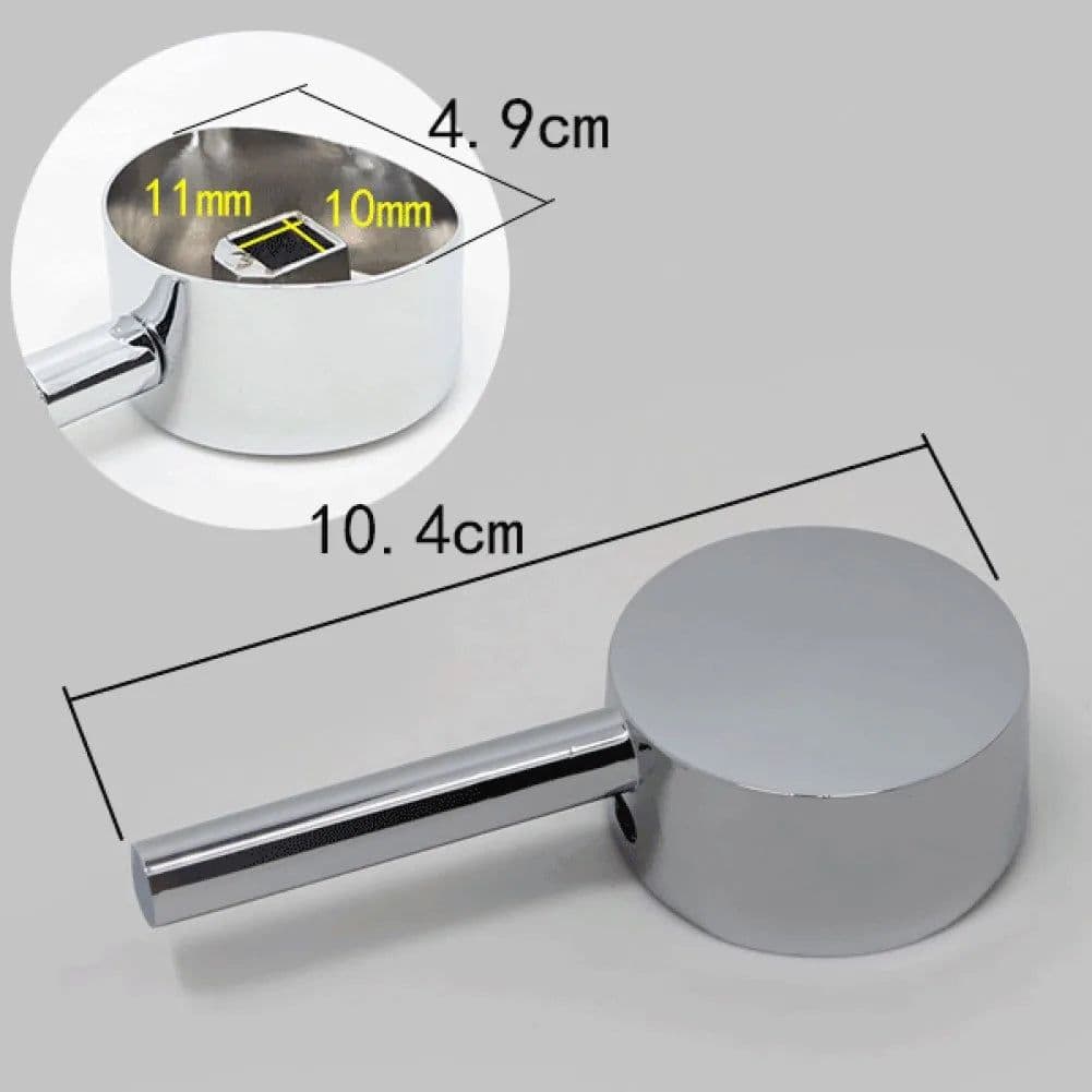 image-Durable Faucet Handle Water Tap Handle Trip Lever Bath And Shower Faucets Chrome Plated Dish Basin For Bathroom Toilet